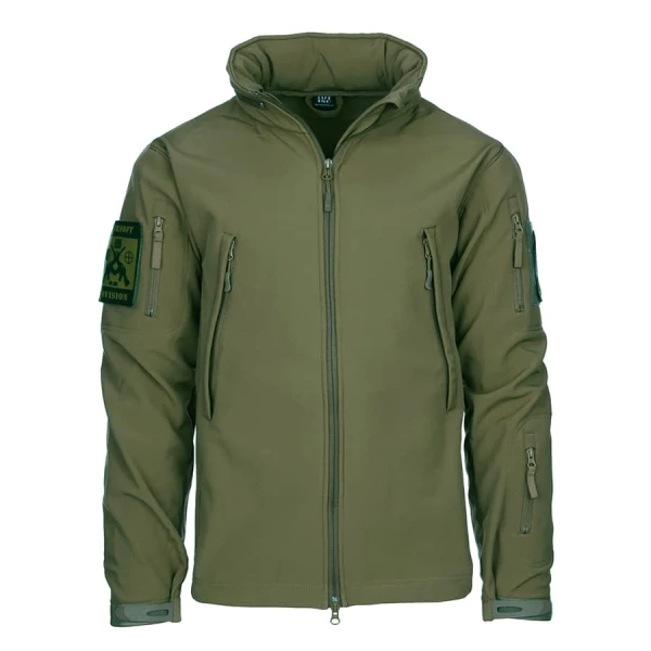 Softshell jack tactical. Diverse kleuren - XL, Groen