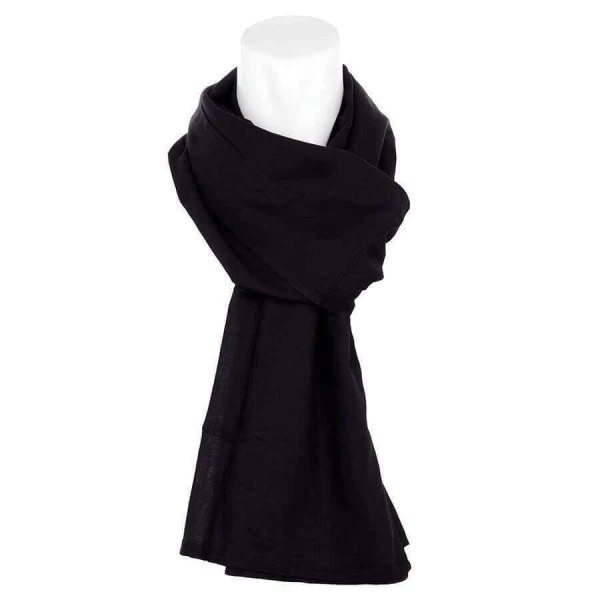 Cheche sjaal. Diverse kleuren - Zwart