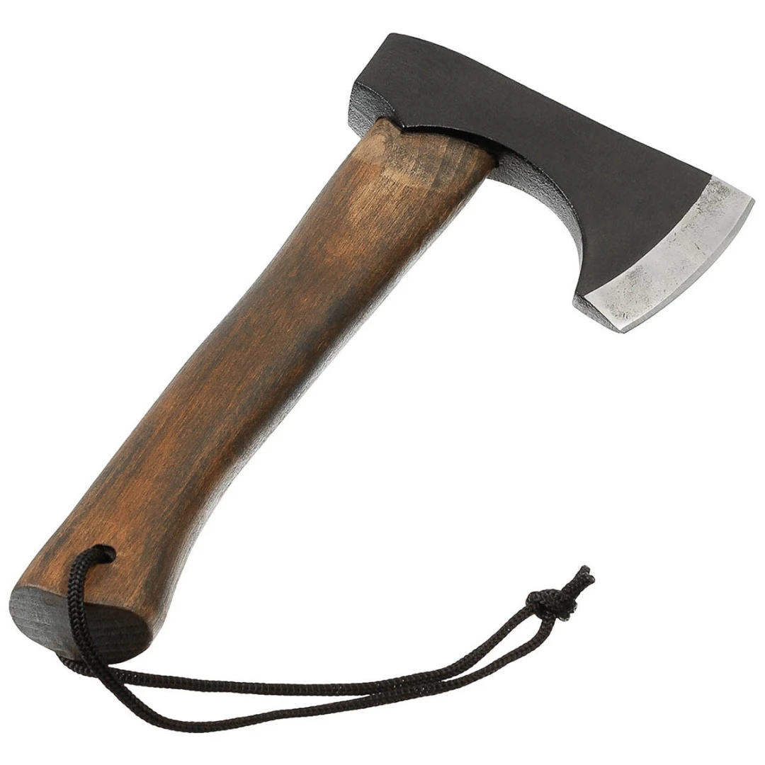 Houten Bijl Viking met leren hoes - 28,5 cm - Afbeelding 4