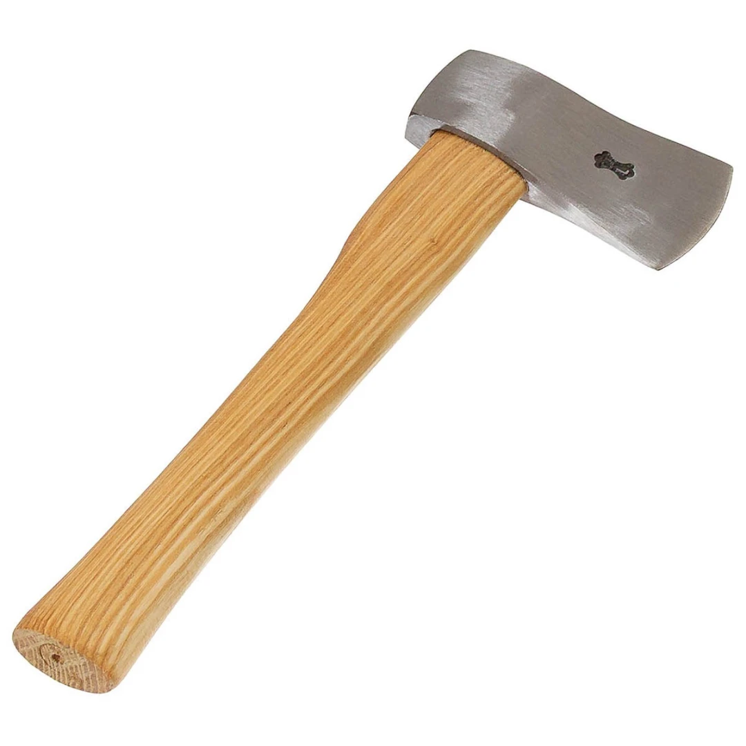 Compacte houten bijl - Gehard staal - 39,5 cm - Afbeelding 3