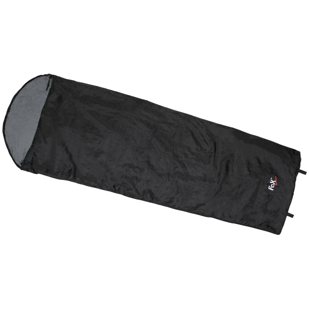 Fox Outdoor Extralight Slaapzak +10°C tot +29°C - Zwart