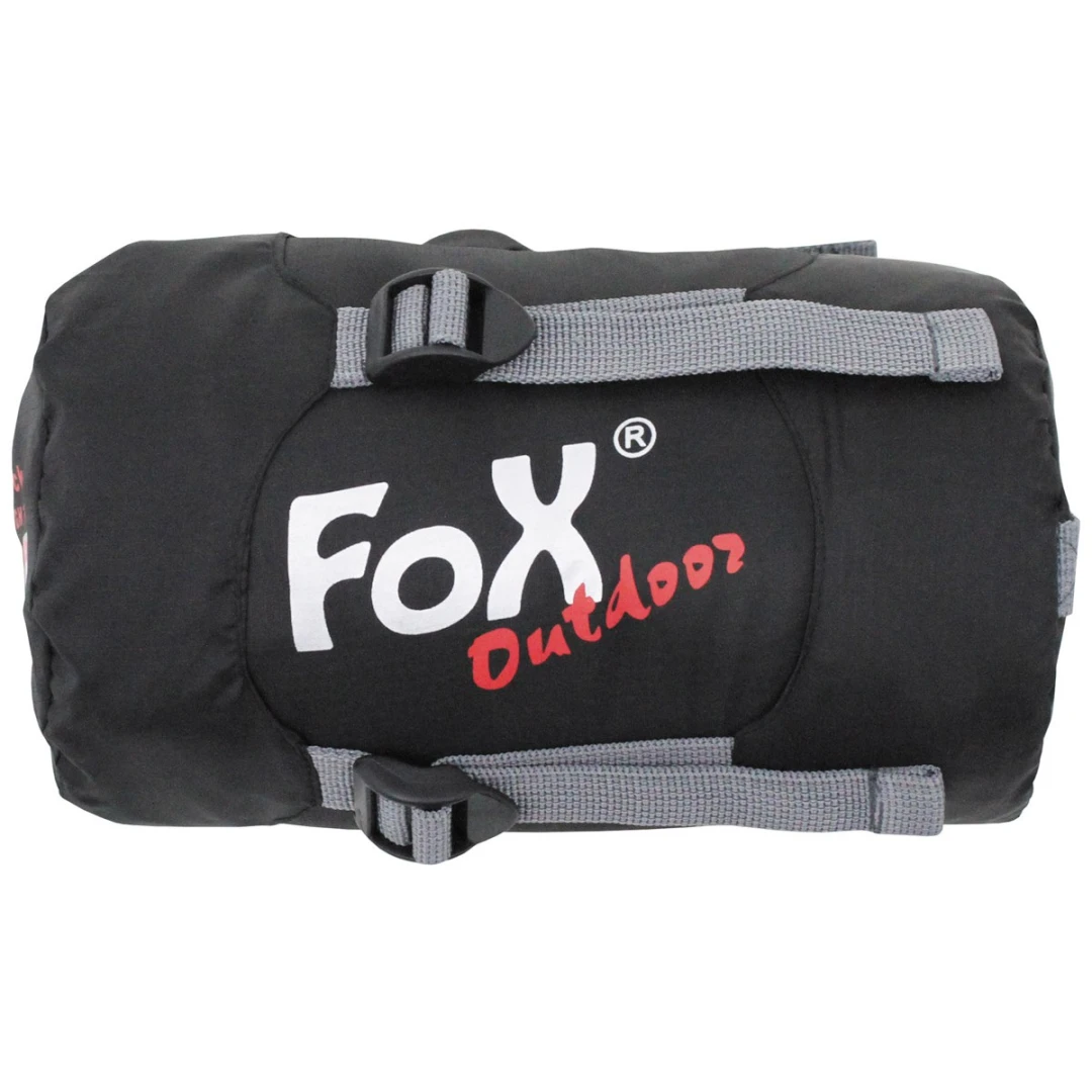 Fox Outdoor Extralight Slaapzak +10°C tot +29°C - Zwart - Afbeelding 3