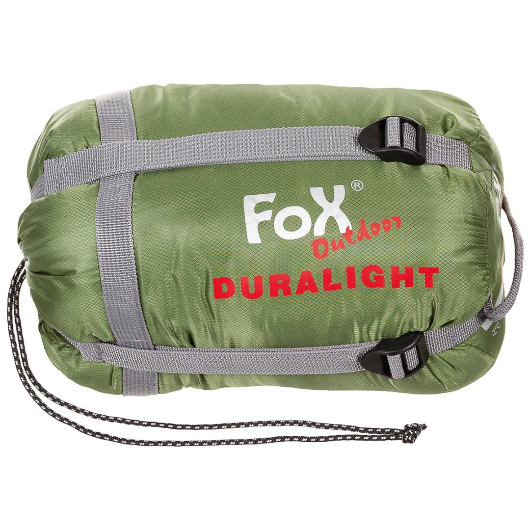 Fox Outdoor Duralight Slaapzak +2°C tot +18°C - Lichtgewicht & Compact - Afbeelding 3