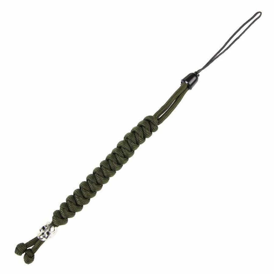 Knife cord with kevlar cord skull. Diverse kleuren