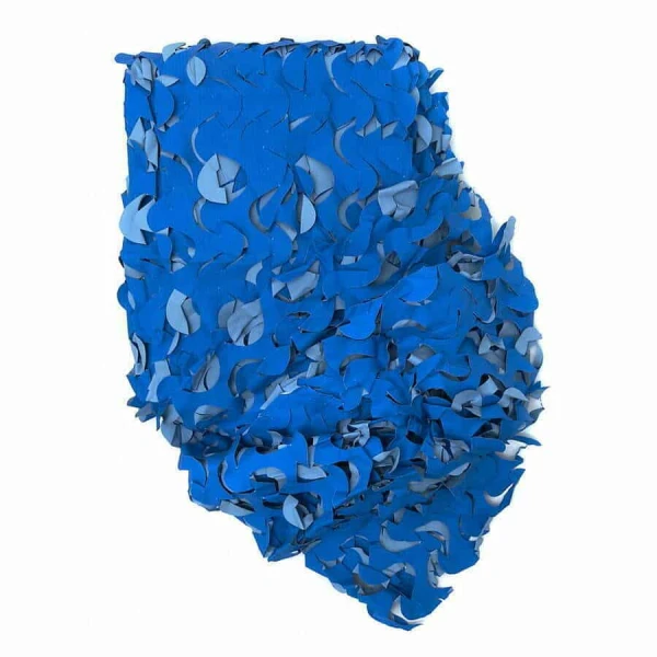 Camouflagenet 3x2,4 m. Diverse kleuren. Brandvertragend - Sky Blue