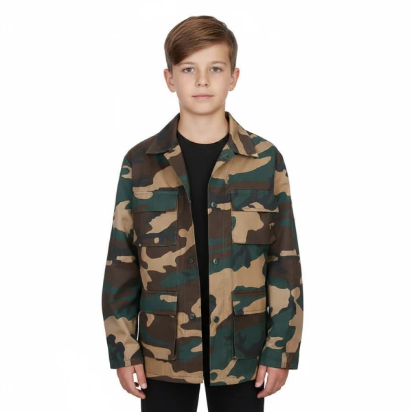 Kinder BDU jas Woodland - XXL, Woodland