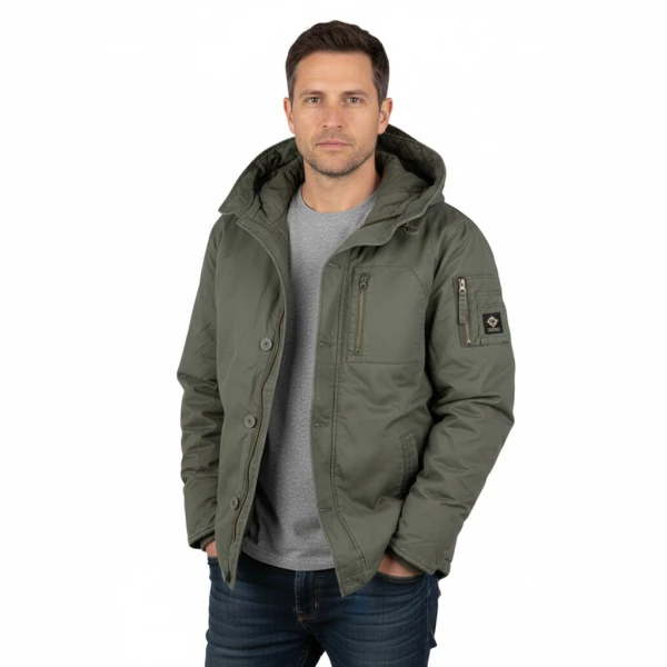 Commander Army Winterjas  Fostex Garments groen.png