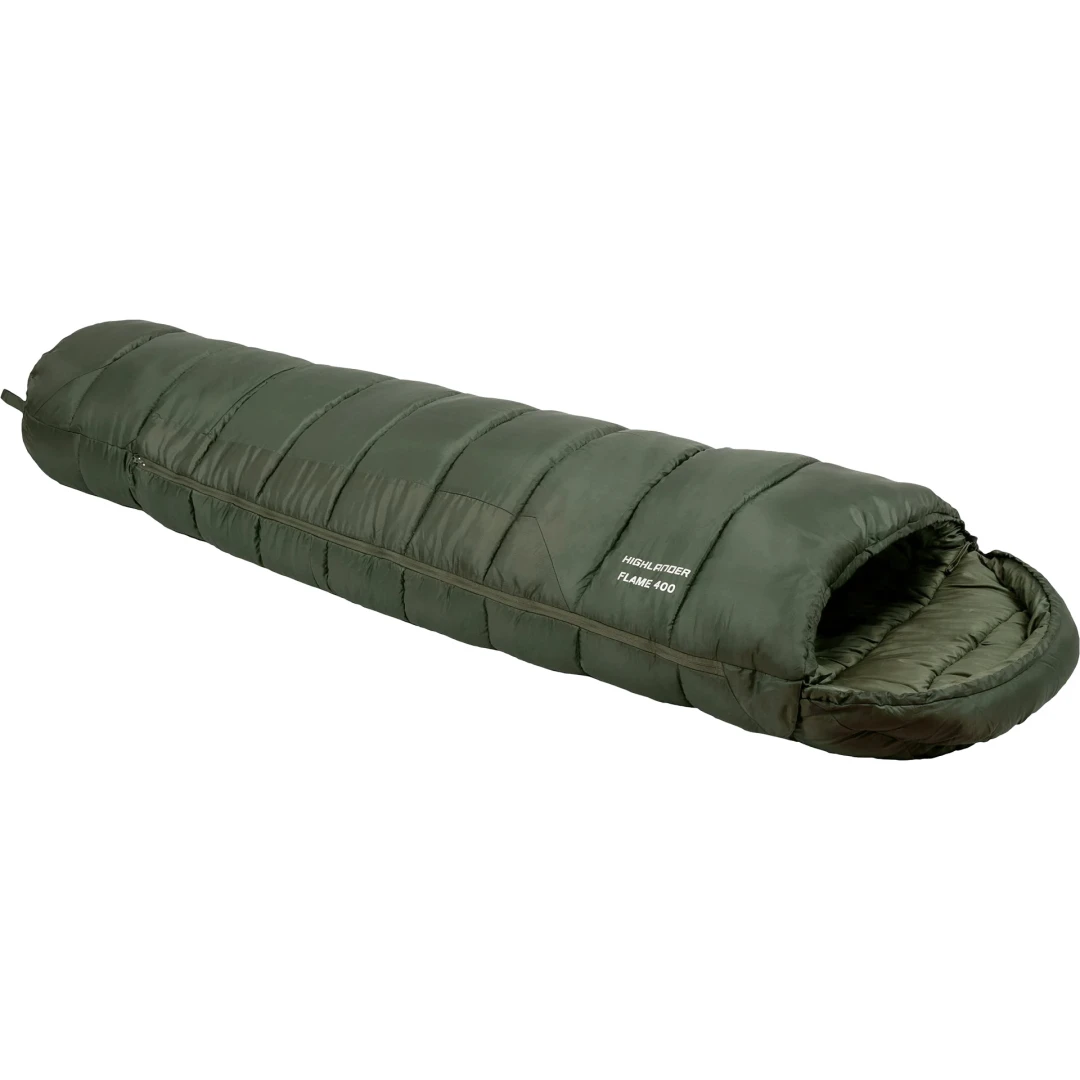 Highlander Phoenix Flame 400 Mummieslaapzak - Groen