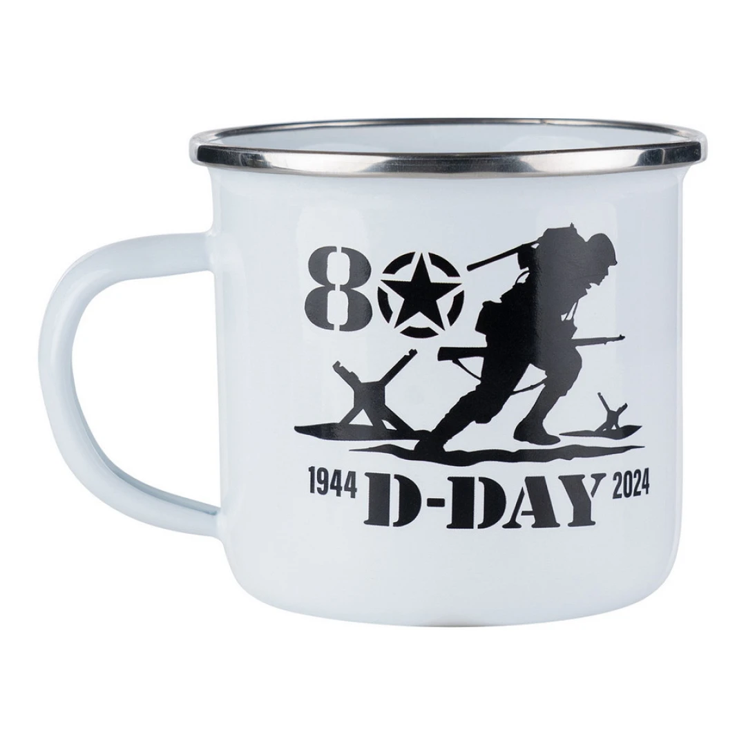 Emaille mok D-Day 80 Jaar