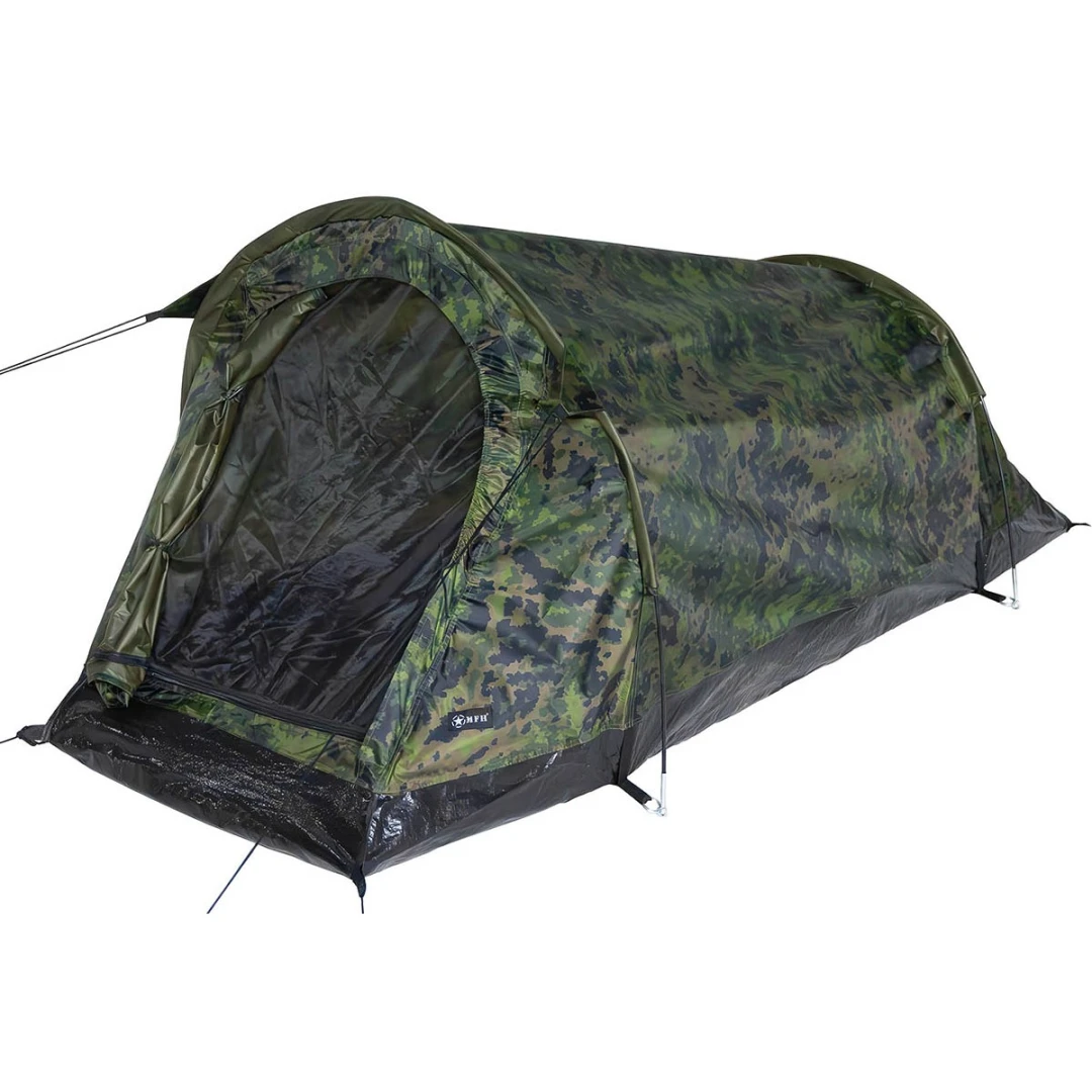 Tunneltent 1 persoons - Schwarzenberg - 210 x 90 cm - Camouflage tent M05