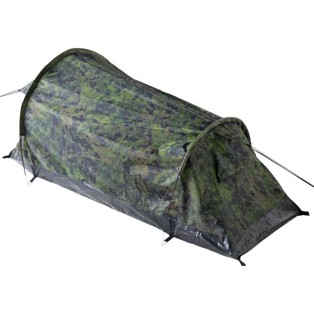 Tunneltent 1 persoons - Schwarzenberg - 210 x 90 cm - Camouflage tent M05 - Afbeelding 3