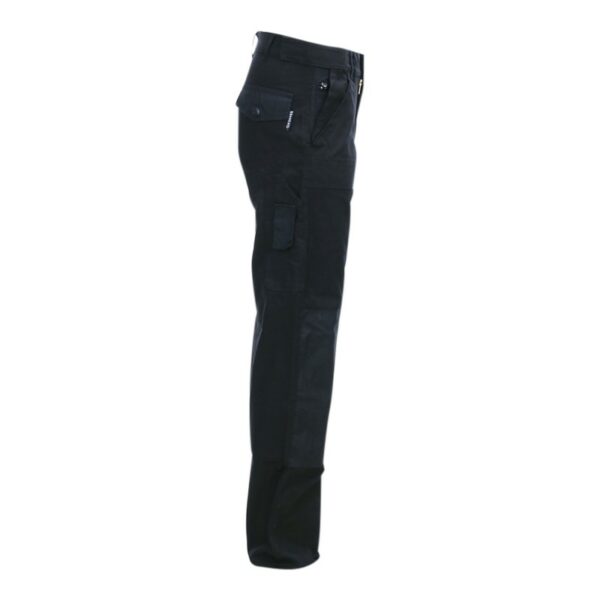Fostex Garments Zwarte Werkbroek Basic met Cordura-versterking - Afbeelding 3