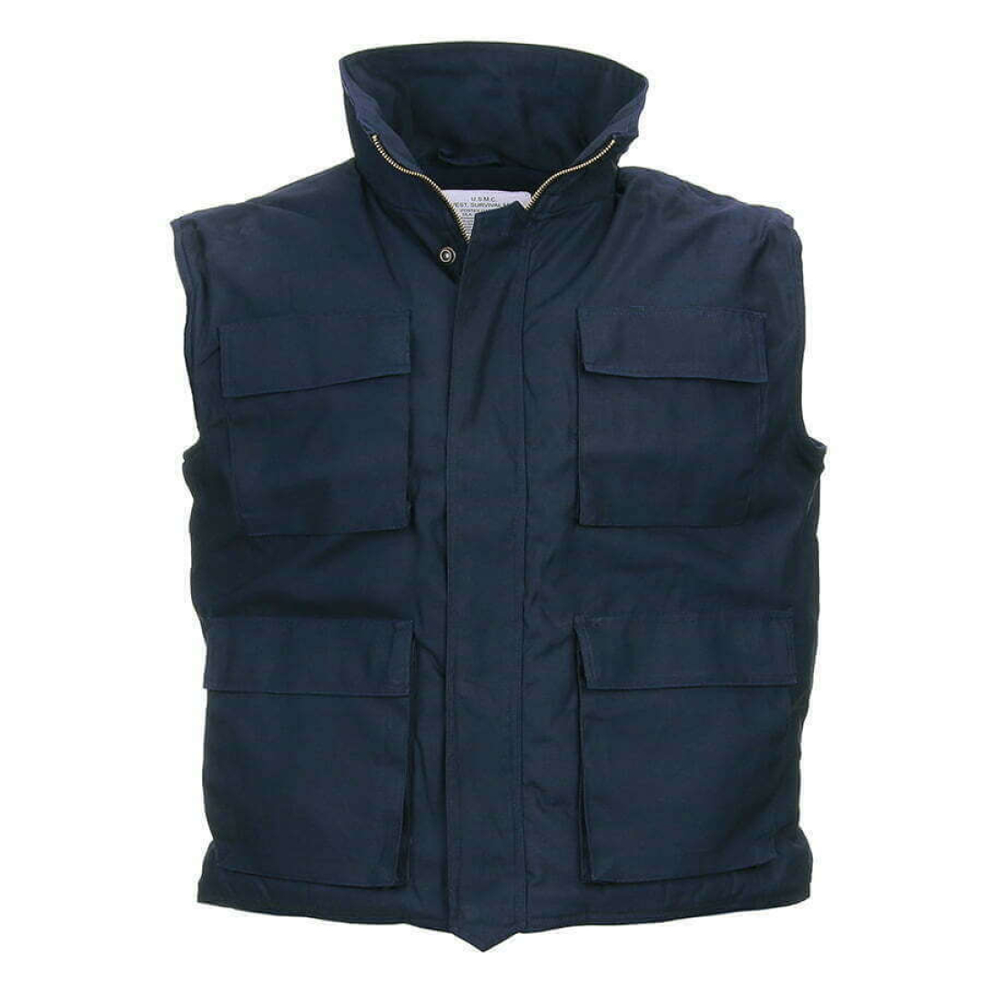 M-89 Blauwe Bodywarmer - Fostex Garments