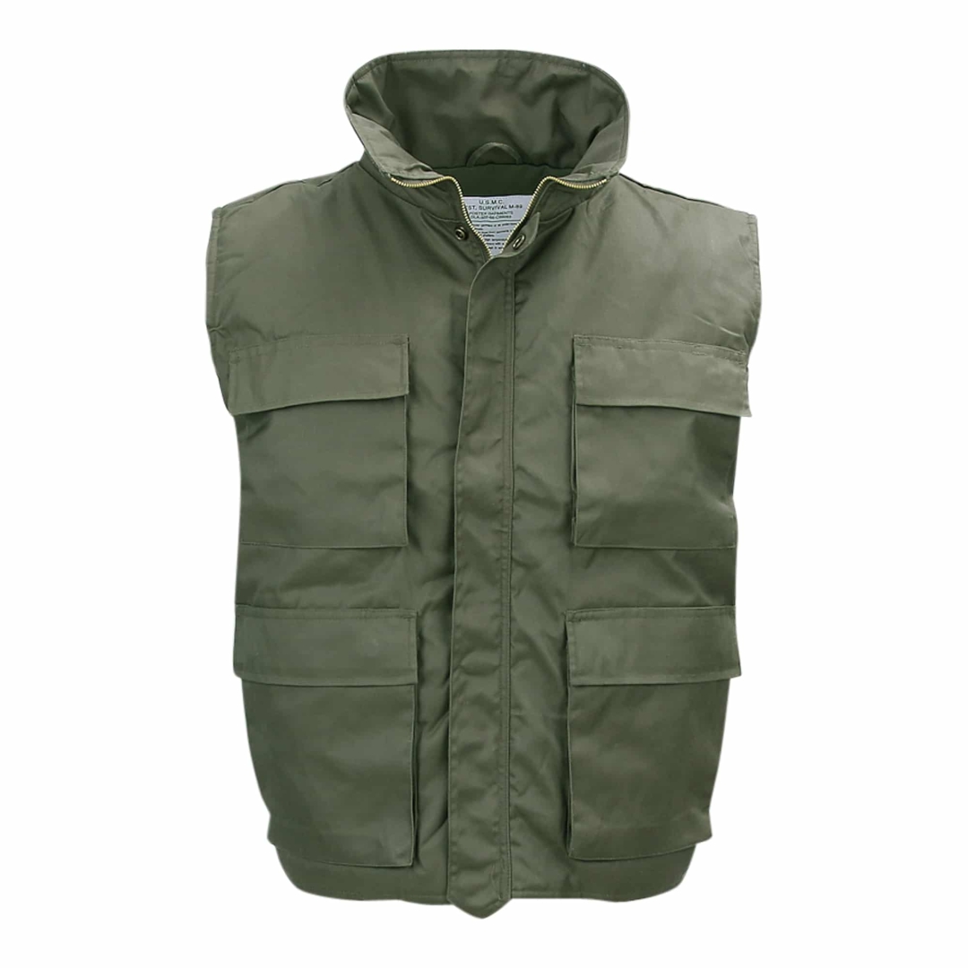 Groene Bodywarmer - Fostex Garments Mannen Bodywarmer