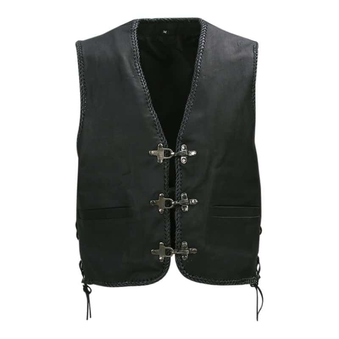 100% leren Biker vest X-treme