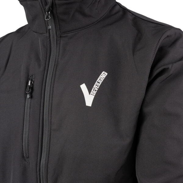 Beveiliging jas met V-logo - Softshell - Zwart | Fostex Garments - Afbeelding 6