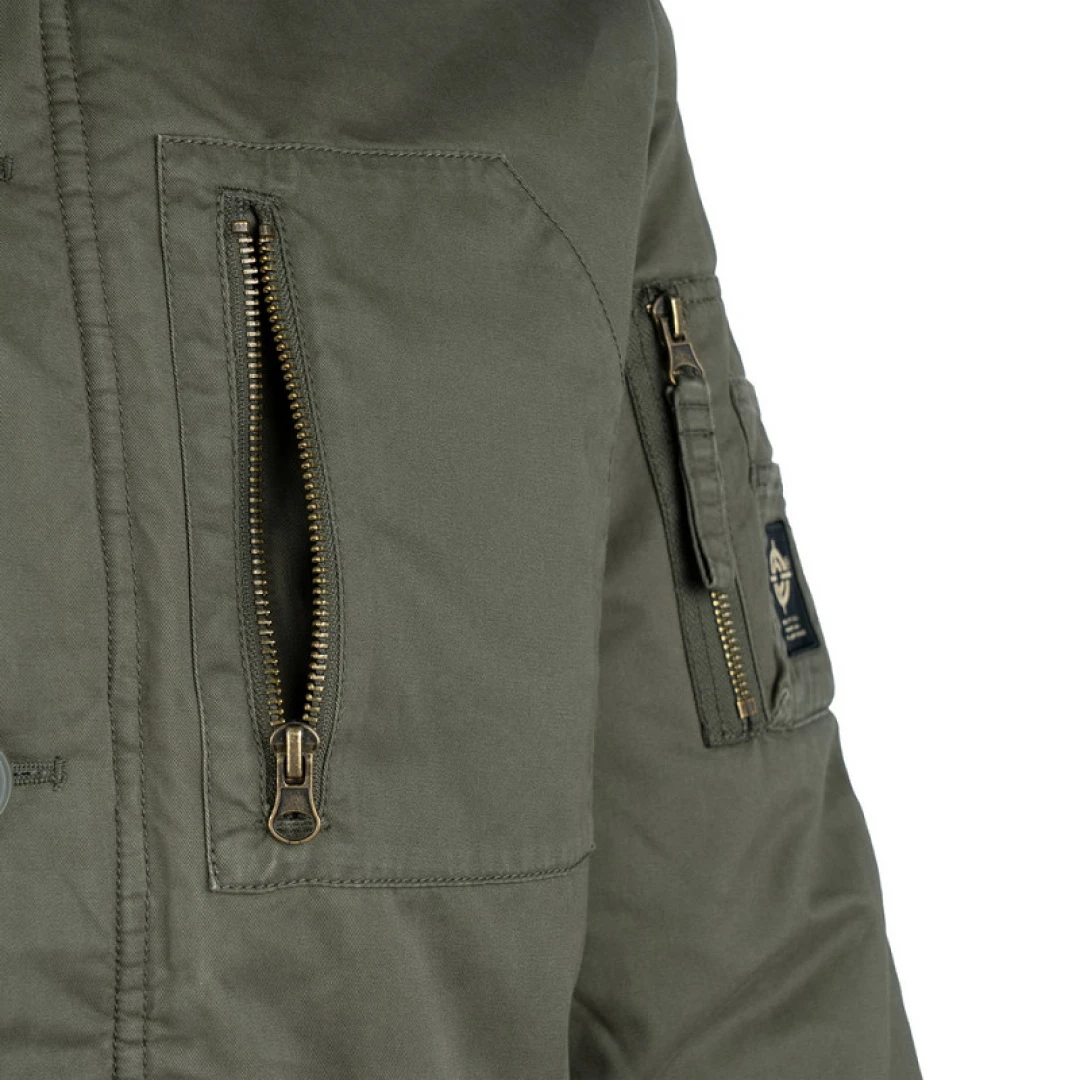 Parka jas heren - Commander Army Winterjas | Fostex Garments - Afbeelding 7