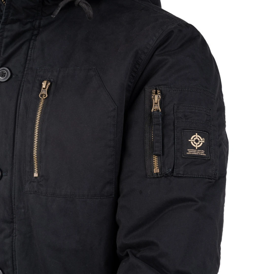 Parka jas heren - Commander Army Winterjas | Fostex Garments - Afbeelding 17