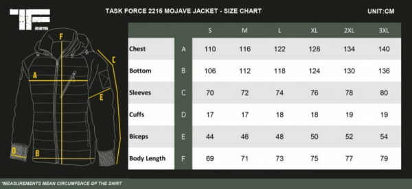 TF-2215 Mojave Jacket. Diverse kleuren - Afbeelding 4