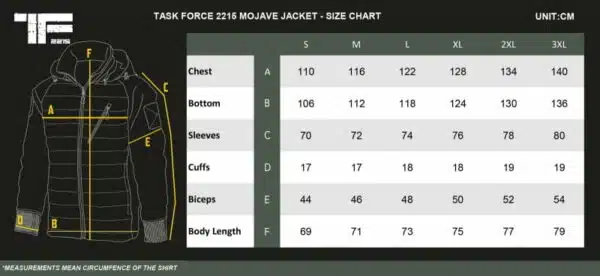 TF-2215 Mojave Jacket. Diverse kleuren - Afbeelding 4