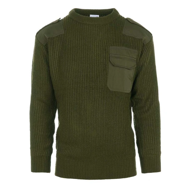 Outdoor Commando Trui | Acryl | Groen