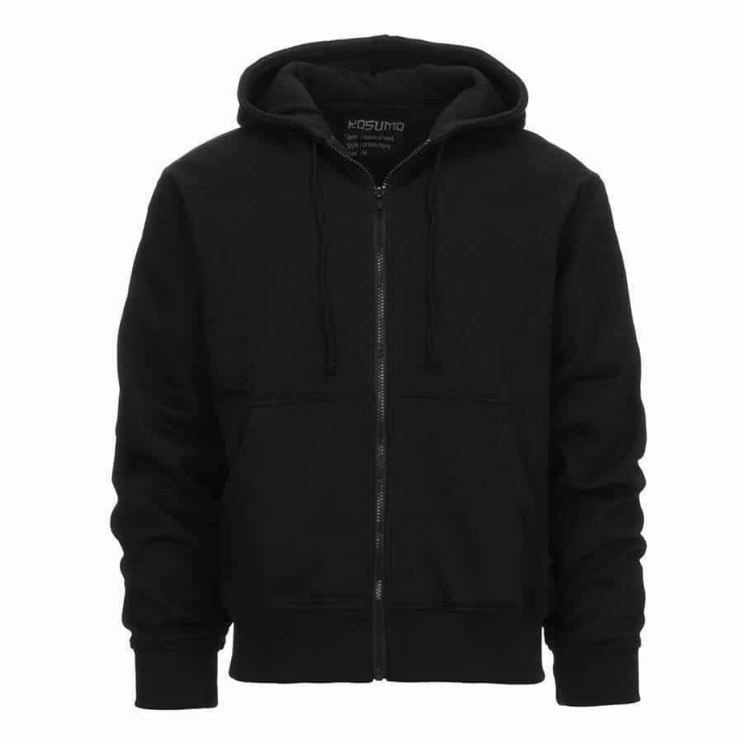 Hoodie met rits sluiting