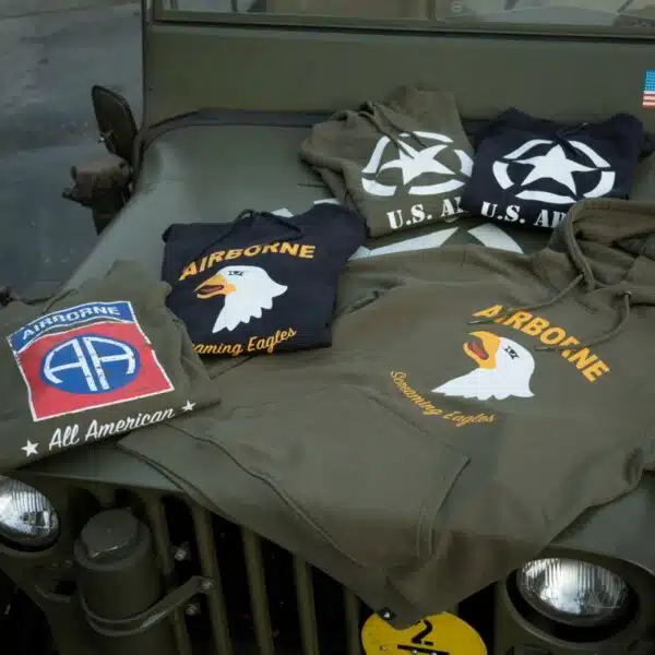 Hoodie 101st Airborne Eagle - Afbeelding 8