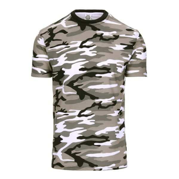 T-shirt fostee camo. Diverse kleuren - Afbeelding 2
