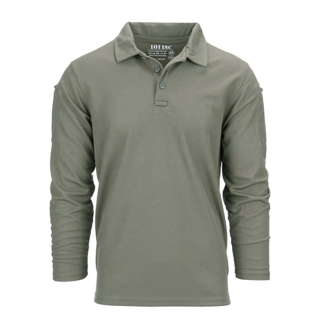 Tactical polo Quick Dry lange mouw. Diverse kleuren