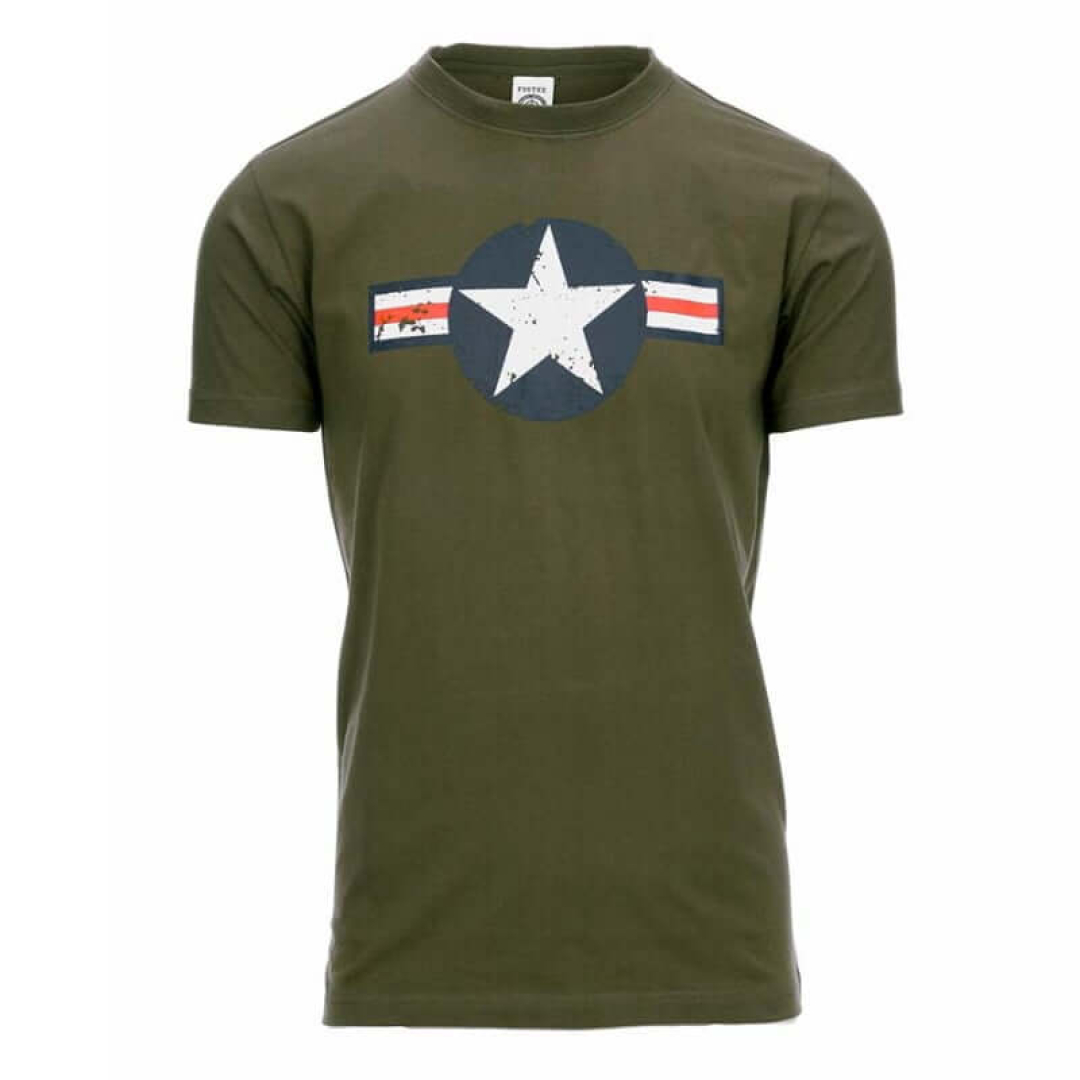 T-shirt WW2. Diverse kleuren