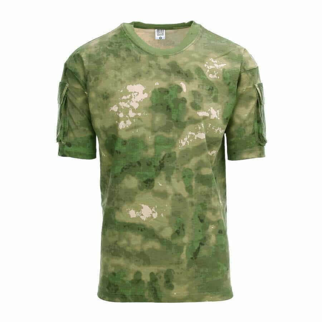 T-shirt tactical pocket. Diverse kleuren