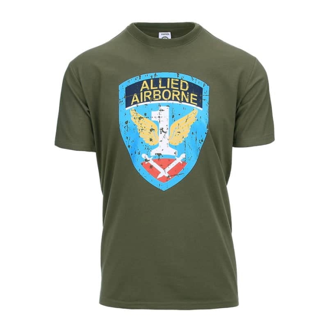 T-shirt Allied Airborne. Diverse kleuren