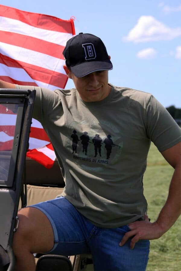 T-shirt Brothers in Arms - Afbeelding 2