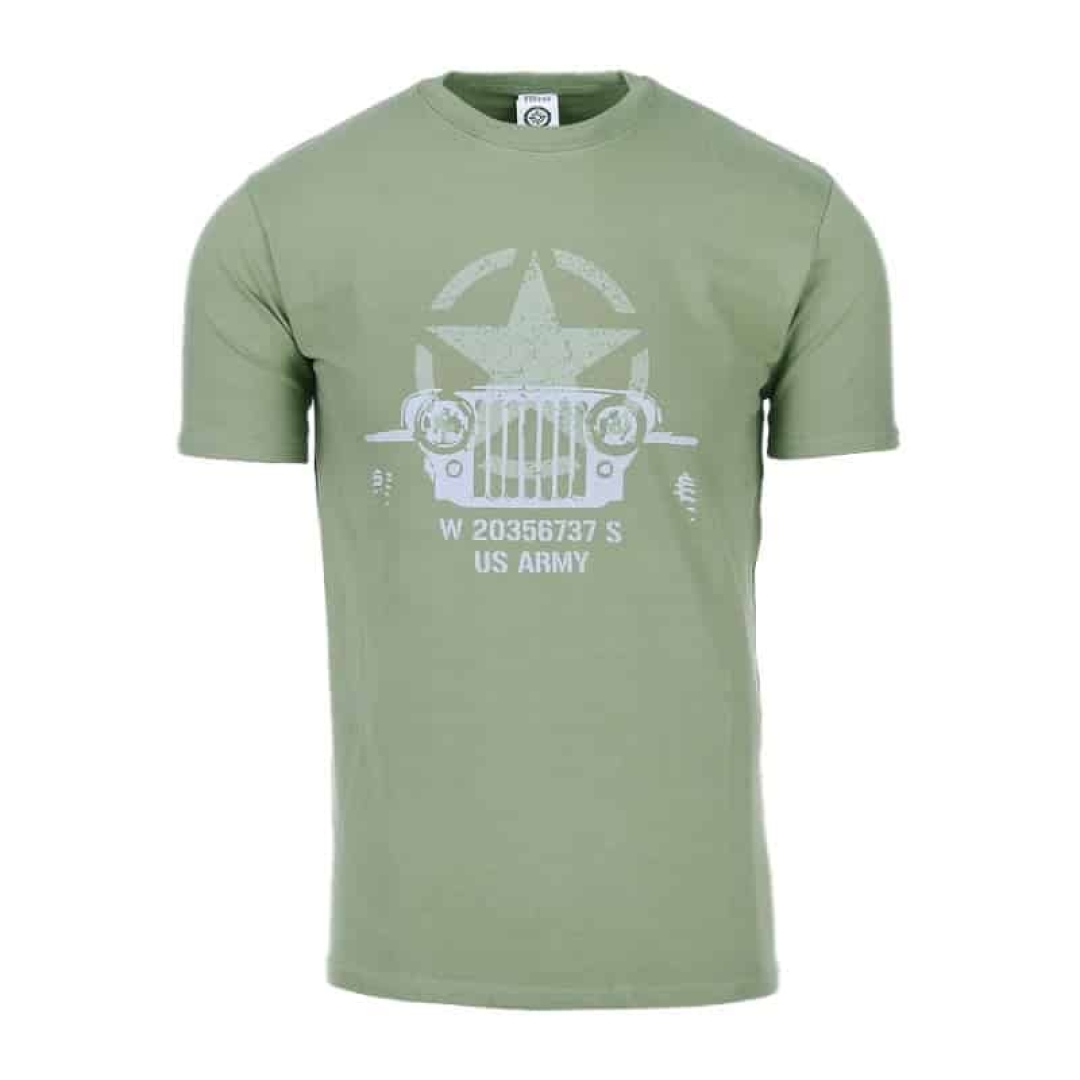T-shirt Allied Star - Willys MB Jeep