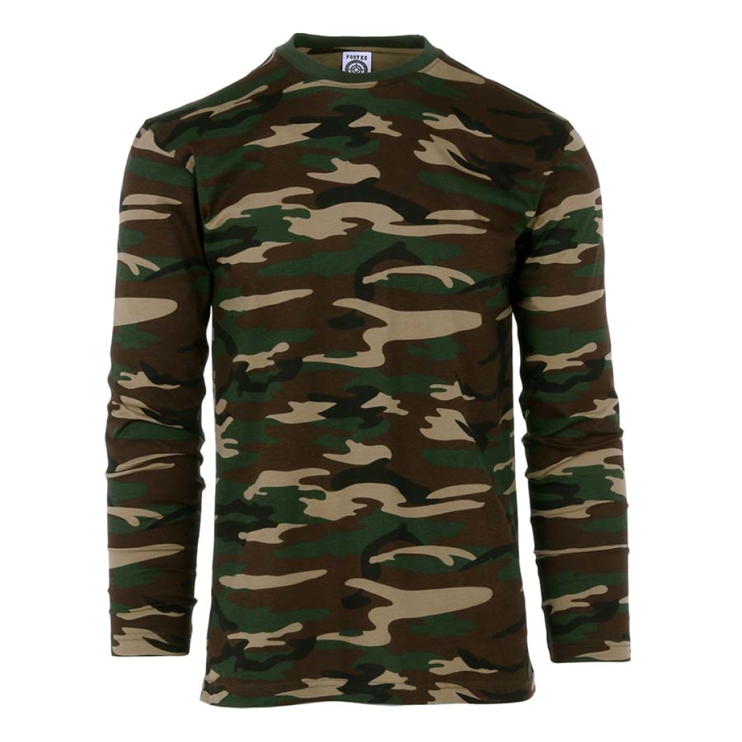 Fostee Longsleeve | Woodland - 100% katoen