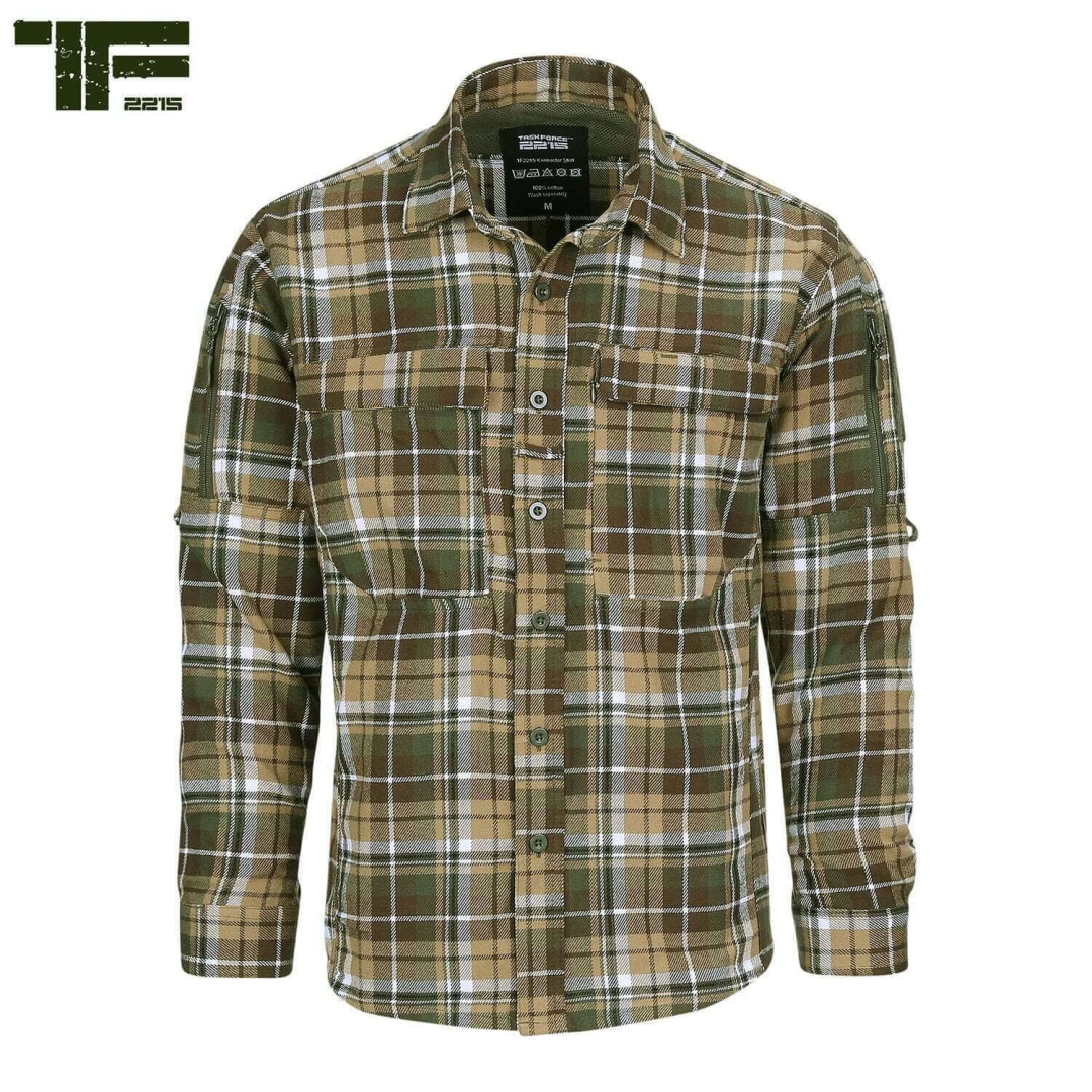 TF-2215 Flanel contractor overhemd