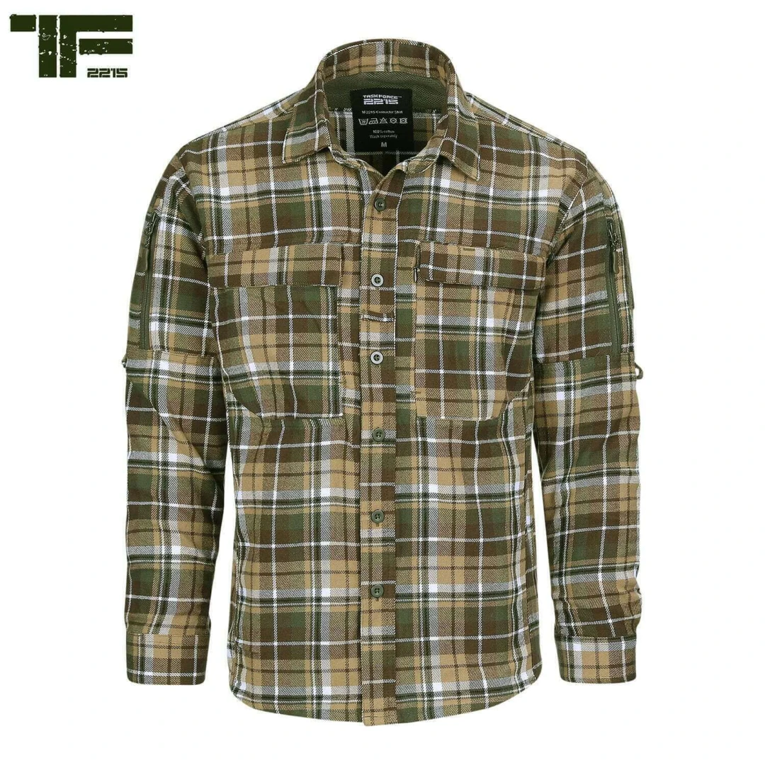 TF-2215 Flanel contractor overhemd
