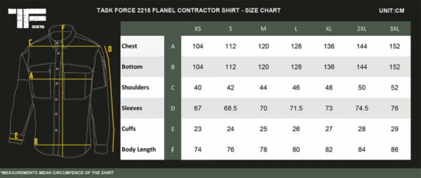 TF-2215 Flanel contractor overhemd - Afbeelding 10