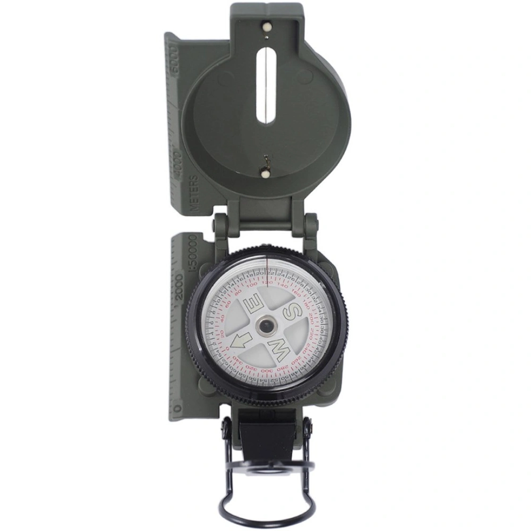 Mil-Tec U.S. Ranger Kompas 360° – Vloeistofgedempt – Aluminium