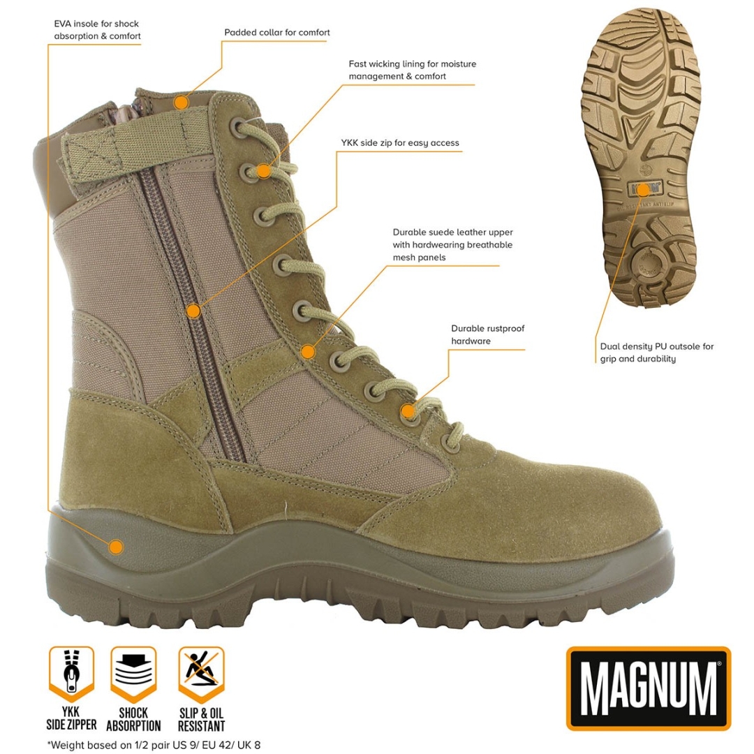 Magnum combat boots Centurion 8.0 met rits - Waterafstotend - Afbeelding 8
