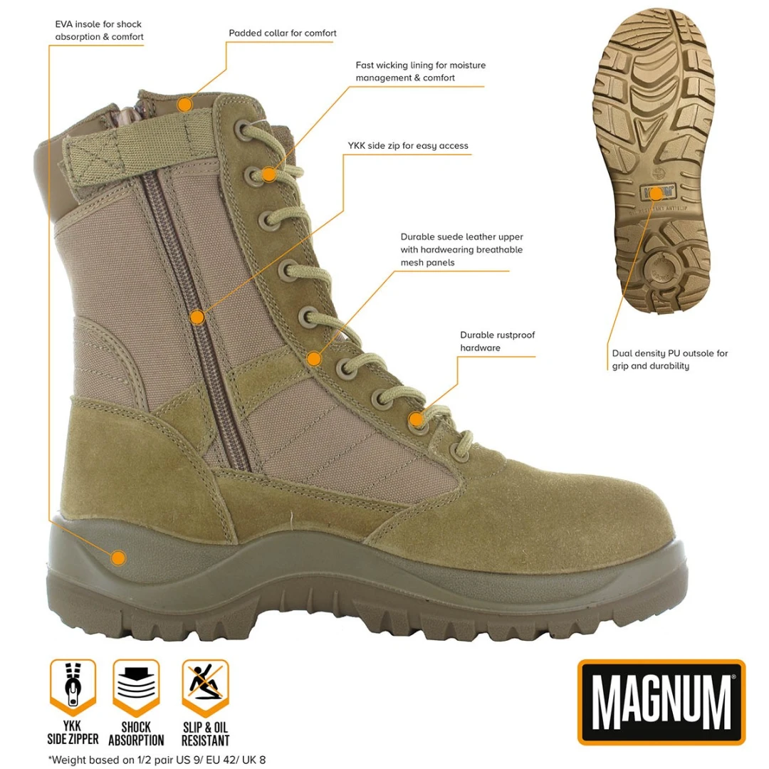 Magnum combat boots Centurion 8.0 met rits - Waterafstotend - Afbeelding 8