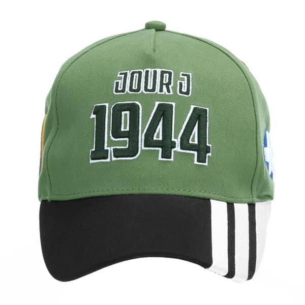 Baseball cap Jour J 1944 WWII 3D - Afbeelding 4