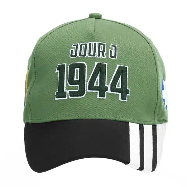 Baseball cap Jour J 1944 WWII 3D - Afbeelding 4