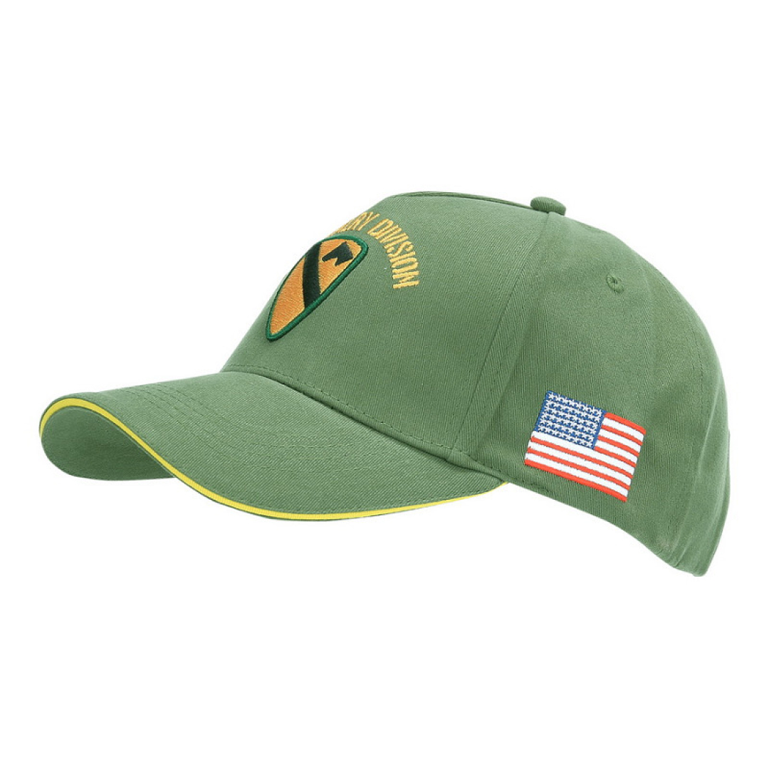 Baseball cap US Cavalry WWII 3D. Diverse kleuren