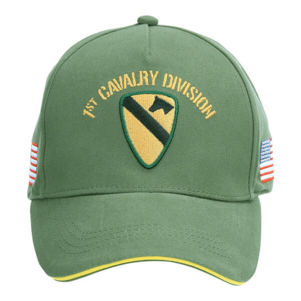 Baseball cap US Cavalry WWII 3D. Diverse kleuren - Afbeelding 4