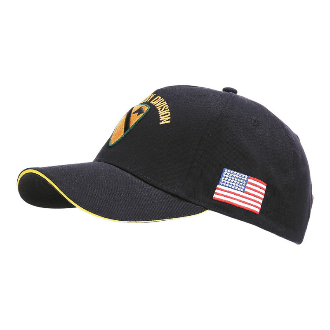 Baseball cap US Cavalry WWII 3D. Diverse kleuren - Afbeelding 5