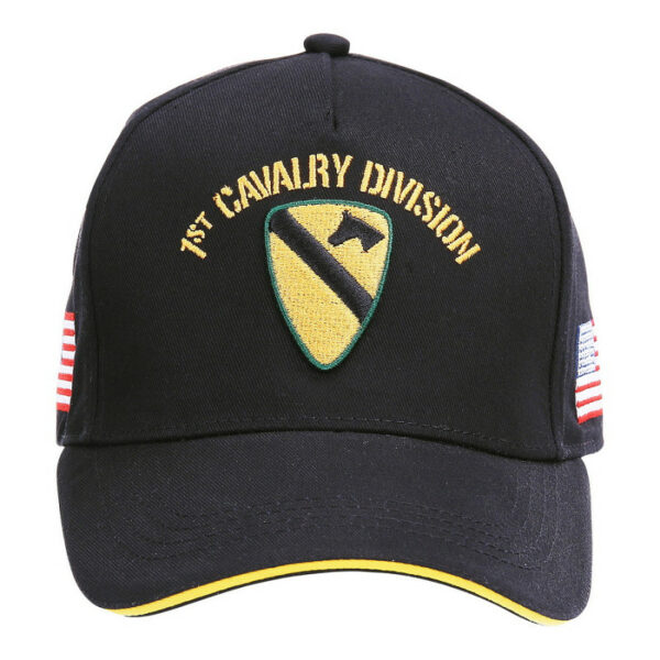 Baseball cap US Cavalry WWII 3D. Diverse kleuren - Afbeelding 8