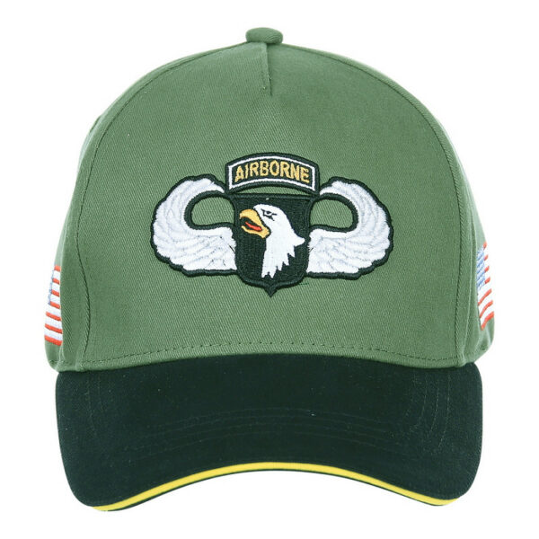 Baseball cap 101st Airborne WWII 3D - Afbeelding 3