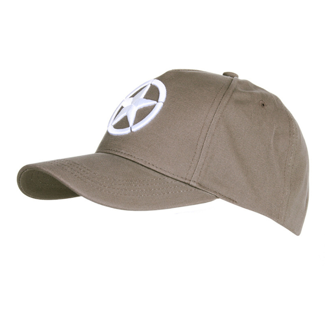 Baseball cap Allied Star WW2 3D. Diverse kleuren - Afbeelding 2