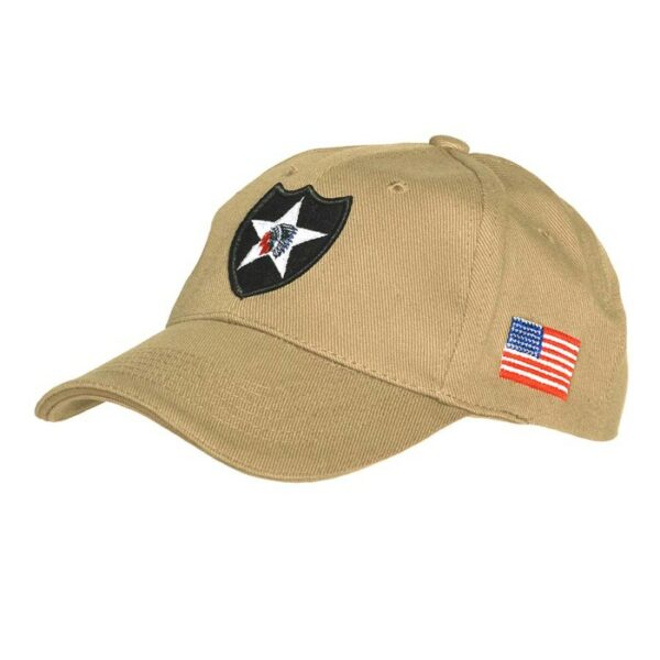 Baseball cap 2nd infantry. Diverse kleuren - Afbeelding 2